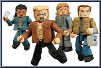 Season 3 (Undercover Jack Bauer, Sherry Palmer, Chloe O'Brien, Chase Edmunds) from 24 - Minimates - Box Sets manufactured by Diamond Select [Loose]