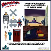 Superman - The Mechanical Monsters (1941): Deluxe Boxed Set from 5 Points - DC manufactured by Mezco [Loose]