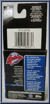 Peyton Manning from Action Flats - NFL manufactured by Topps [Back]