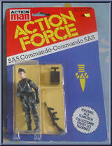 Commando from Action Force - SAS manufactured by Palitoy [Front]