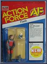Flash from Action Force - AF manufactured by Palitoy [Front]