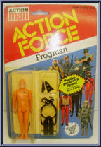 Frogman from Action Force - Basic Series manufactured by Palitoy [Front]