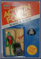 Kraken from Action Force - Red Shadows manufactured by Palitoy [Front]