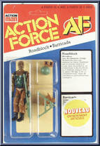 Roadblock from Action Force - AF manufactured by Palitoy [Front]