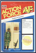 Stalker from Action Force - AF manufactured by Palitoy [Front]