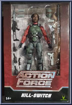 Kill-Switch from Action Force - Series 3 manufactured by Valaverse [Front]