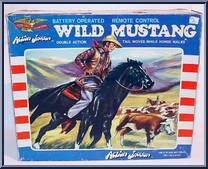 Wild Mustang (Black) from Action Jackson - Accessories manufactured by Mego [Front]