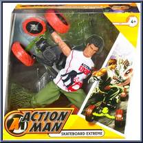 Skateboard Extreme (White Shirt) from Action Man - 73978 manufactured by Hasbro [Front]