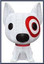 Bullseye (Flocked) from Ad Icons - Pop! Vinyl Figures manufactured by Funko [Loose]