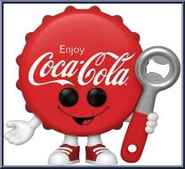 Coca-Cola Bottle Cap from Ad Icons - Pop! Vinyl Figures manufactured by Funko [Loose]