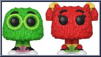 Fry Kids (Green / Red) from Ad Icons - Pop! Sets manufactured by Funko [Loose]