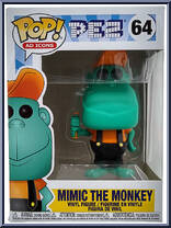 Mimic the Monkey (Black Overalls) from Ad Icons - Pop! Vinyl Figures manufactured by Funko [Front]