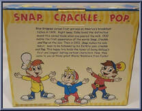 Snap / Crackle / Pop from Ad Icons - Wacky Wobblers manufactured by Funko [Back]