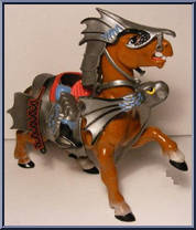 Destrier from Advanced Dungeons & Dragons - Mounts manufactured by LJN [Loose]