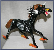 Evil Nightmare from Advanced Dungeons & Dragons - Mounts manufactured by LJN [Loose]
