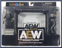 Wrestling Ring Playset with Excalibur from AEW - Minimates manufactured by Diamond Select [Front]