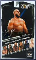 Miro from AEW - Unmatched - Series  1 manufactured by Jazwares [Back]