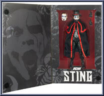 Sting The Ripper (All In 2023) from AEW - Unmatched - Exclusives manufactured by Jazwares [Front]