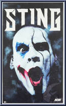 Sting The Ripper (All In 2023) from AEW - Unmatched - Exclusives manufactured by Jazwares [Front]
