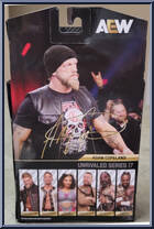 Adam Copeland (Chase) from AEW - Unrivaled - Series 17 manufactured by Jazwares [Back]