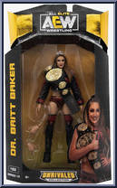 Britt Baker from AEW - Unrivaled - Series 10 manufactured by Jazwares [Front]