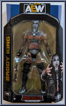 Brody King from AEW - Unrivaled - Exclusives manufactured by Jazwares [Front]