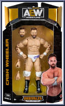 Cash Wheeler from AEW - Unrivaled - Series 12 manufactured by Jazwares [Front]