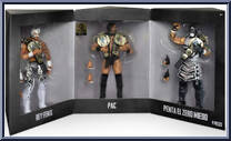 Death Triangle 3-Pack (Vault) from AEW - Unrivaled - Exclusives manufactured by Jazwares [Front]