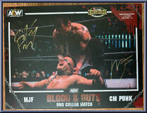 Dog Collar Match (MJF / CM Punk) from AEW - Unrivaled - Blood & Guts manufactured by Jazwares [Back]