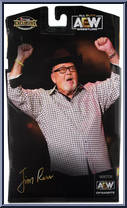 Jim Ross from AEW - Unrivaled - Exclusives manufactured by Jazwares [Back]