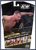 Jon Moxley (Shorts) (Chase) from AEW - Unrivaled - Series  8 manufactured by Jazwares [Back]