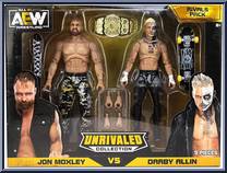 Jon Moxley vs Darby Allin from AEW - Unrivaled - Rival Packs manufactured by Jazwares [Front]