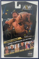 Kenny Omega from AEW - Unrivaled - Series  4 manufactured by Jazwares [Back]