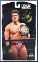 Sammy Guevara from AEW - Unrivaled - Exclusives manufactured by Jazwares [Back]