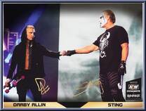 Sting / Darby Allin from AEW - Unrivaled - Tag Team Packs manufactured by Jazwares [Back]
