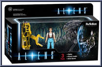 Ripley / Power Loader / Queen from Alien - ReAction Figures manufactured by Funko [Front]