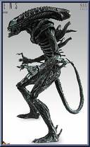 Alien Warrior from Aliens - Aliens - 16" Figures manufactured by Hot Toys [Loose]