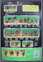 King Alien from Aliens - Series 4 manufactured by Kenner [Back]