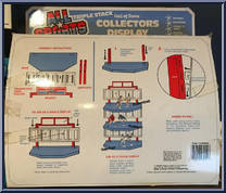 Triple Stack Collectors Display from All-Sports - Basic Series manufactured by Mel Appel [Back]