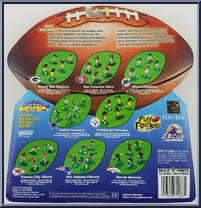 Green Bay Packers from All-Star MVPs - Football manufactured by Galoob [Back]