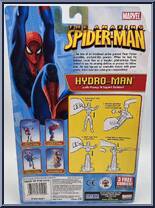 Hydro-Man from Amazing Spider-Man - Series 2 manufactured by Toy Biz [Back]