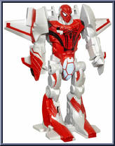 Spider Jet from Amazing Spider-Man - Flip and Attack manufactured by Hasbro [Loose]