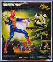 Spider-Man (Motorized Web-Shooting) from Amazing Spider-Man - Night Force manufactured by Hasbro [Back]