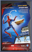 Spider-Man (Whipping Web Line) from Amazing Spider-Man - Movie manufactured by Hasbro [Back]