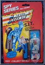 Hidden Force from American Defense - Spy Series - SIT manufactured by Remco [Front]