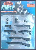 SWAT Shotgun Set from America's Finest - Weapon Sets manufactured by 21st Century Toys [Front]