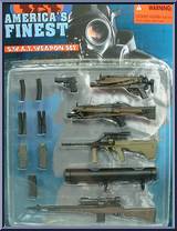 SWAT Weapon Set from America's Finest - Weapon Sets manufactured by 21st Century Toys [Front]