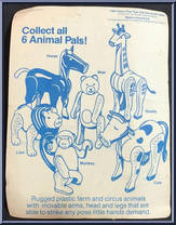 Cow from Animal Pals - Basic Series manufactured by Fisher-Price [Back]