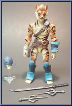 Tiberius Feral Warrior from Animal Warriors of the Kingdom - Series 1 manufactured by Spero Studios [Loose]