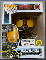 Yellow Jacket (Glows in the Dark) from Ant-Man - Pop! Vinyl Figures manufactured by Funko [Front]